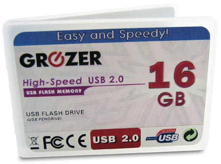 Opakowanie dla Grozer USB Credit Card