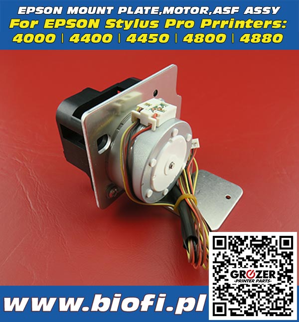 EPSON Stylus Pro 
MOUNT PLATE,MOTOR,ASF ASSY - GROZER PRINTERS Parts