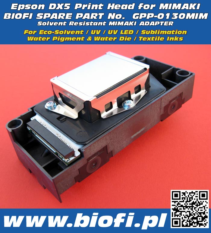 EPSON DX5 PrintHead for MIMAKI, GPP-0130MIM