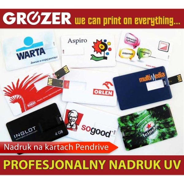 GROZER drukujemy na wszystkim...