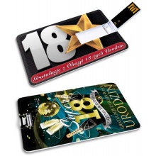 KIBA-013: OSIEMNASTKA - GROZER Karta 16GB USB 2.0 + 5 x ETUI RFID