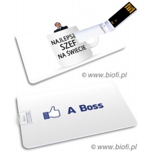 KIBA-050: BOSS - GROZER Karta 32GB USB 2.0 + 5 x ETUI RFID