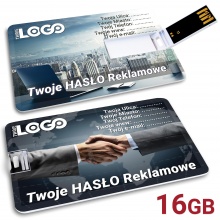 USB 2.0 16GB Profesjonalny Nośnik Danych i Reklamy - Karta Pendrive GROZER