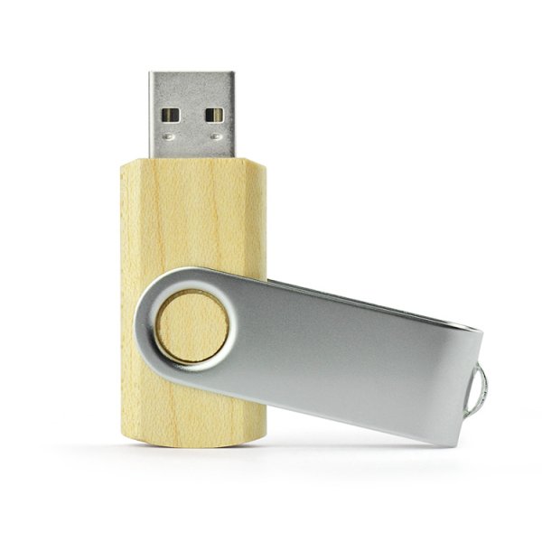 Pamięć USB 2.0 TWISTER MAPLE 16 GB Kolor Drewno Klonowe
