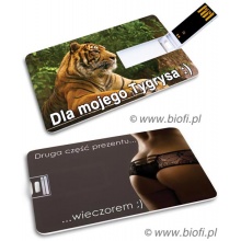 KIBA-009: Prezent dla Niego :) - GROZER Karta 16GB USB 2.0 + 5 x ETUI RFID