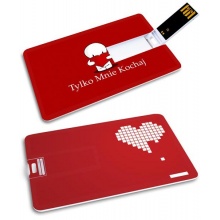 KIBA-003: Miłość - GROZER Karta 16GB USB 2.0 + 5 x ETUI RFID!