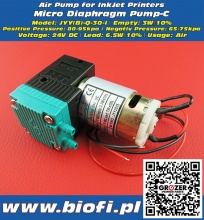 Air Pump 80-95kpa 24V DC JYY(B)-Q-31-I