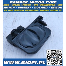 Damper MUTOH Rozmiar=M, Filtr=D, Złącze=D, Wlot=Prostokąt UV