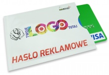 Etui RFID na Kartę - Białe