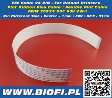 FFC Cable 24 PIN 35cm - Taśma Sygnałowa FFC Roland