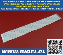 FFC Cable 35 PIN 20 CM - Taśma Sygnałowa FFC EPSON DX7