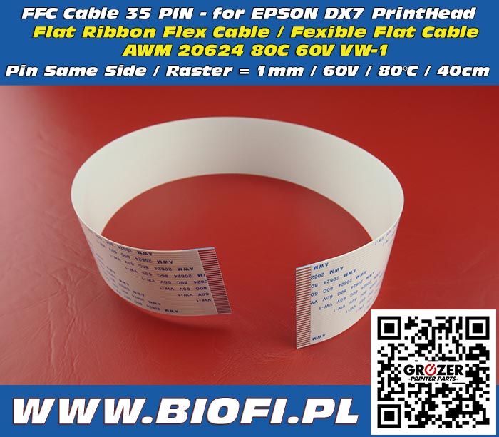 manipulate Pelagic Climatic mountains FFC Cable 35 PIN 40 CM - Taśma Sygnałowa FFC EPSON DX7 :: www.biofi.pl - Have a Good Day manipulate Pelagic Climatic mountains FFC Cable 35 PIN 40 CM - Taśma Sygnałowa FFC EPSON DX7 :: www.biofi.pl - Have a Good Day