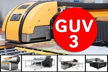 GUV 3 - Nadruk Cyfrowy UV LED 16,7 MLN Kolorów + Biały -  do 50cm2