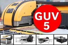 GUV 5 - Nadruk Cyfrowy UV LED 16,7 MLN Kolorów + Biały -  do 1000cm2