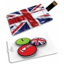KIBA-008: UK - GROZER Karta 16GB USB 2.0 + 5 x ETUI RFID