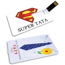 KIBA-014: SUPER TATA - GROZER Karta 16GB USB 2.0 + 5 x ETUI RFID