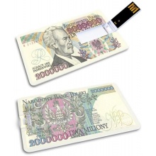 KIBA-022: 2 MILIONY - GROZER Karta 16GB USB 2.0 + 5 x ETUI RFID