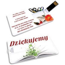 KIBA-032: Nauczyciel - Podziękowanie - GROZER Karta 16GB USB 2.0 + 5 x ETUI RFID