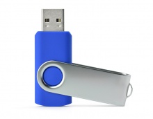 Pamięć USB 2.0 TWISTER 16 GB Kolor Niebieski