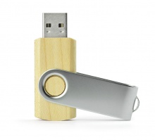 Pamięć USB 2.0 TWISTER MAPLE 16 GB Kolor Drewno Klonowe