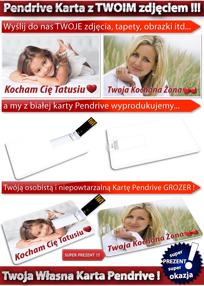 Twój osobisty Pendrive - Jedyny na Świecie