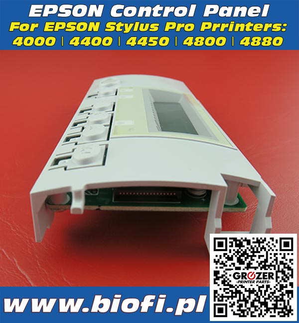 EPSON Stylus Pro 
Control Panel - GROZER PRINTERS Parts