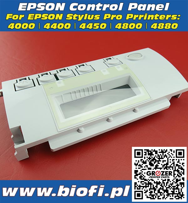 EPSON Stylus Pro 
Control Panel - GROZER PRINTERS Parts