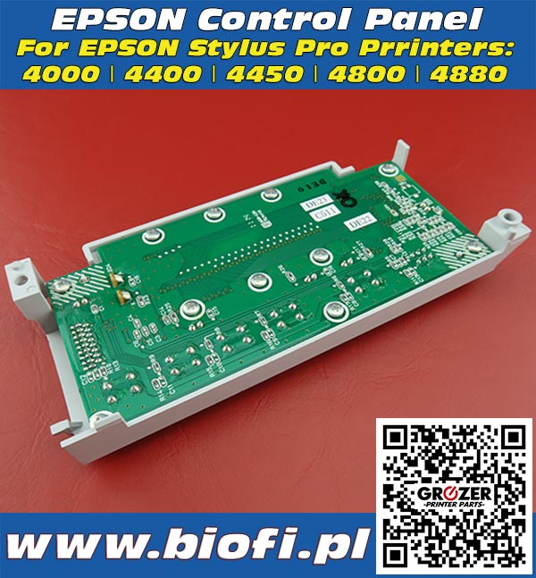 EPSON Stylus Pro 
Control Panel - GROZER PRINTERS Parts