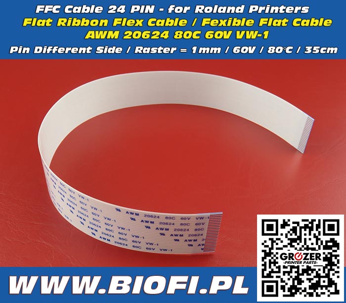 FFC Cable 24 PIN 35cm - for Roland Printers