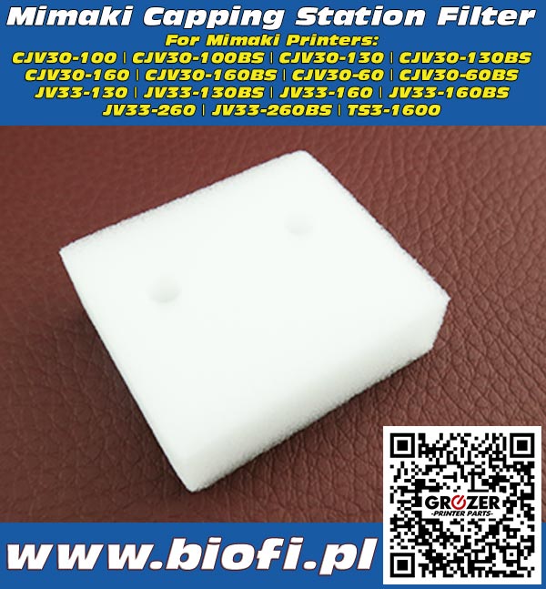 Mimaki Capping Station Filter - Grozer Printer Parts - www.biofi.pl