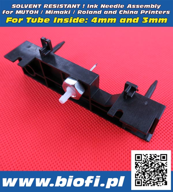 ASSEMBLY NEEDLE FRAME for Cartridges SOLVENT & UV RESISTANT