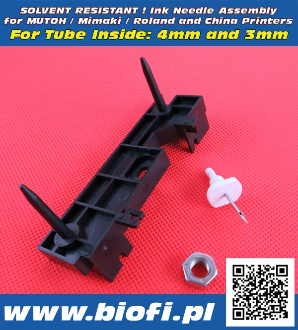 ASSEMBLY NEEDLE FRAME for Cartridges SOLVENT & UV RESISTANT