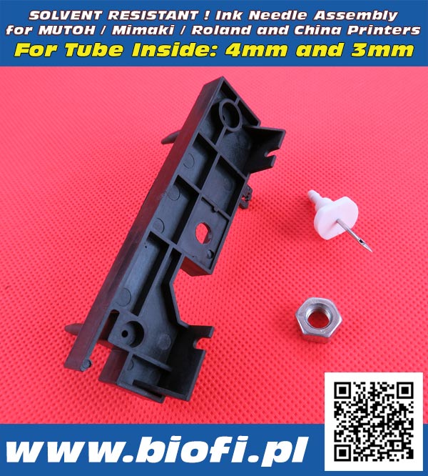 ASSEMBLY NEEDLE FRAME for Cartridges SOLVENT & UV RESISTANT