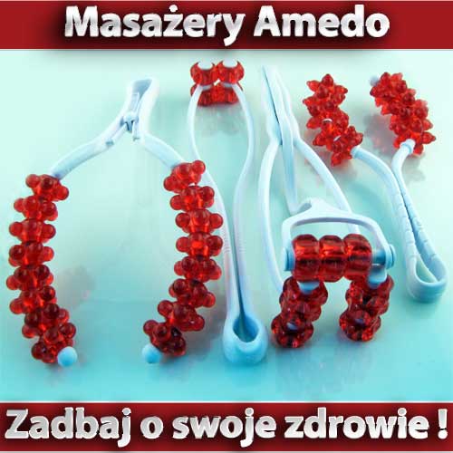 Masażery Amedo - Zadbaj profesjonalnie o swoje ciało !